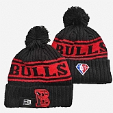 Chicago Bulls Team Logo Knit Hat YD (8),baseball caps,new era cap wholesale,wholesale hats